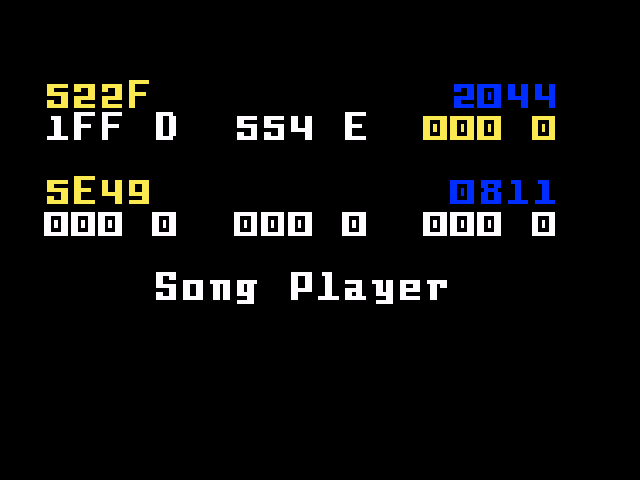 Song Player - Too Sexy Title Screen